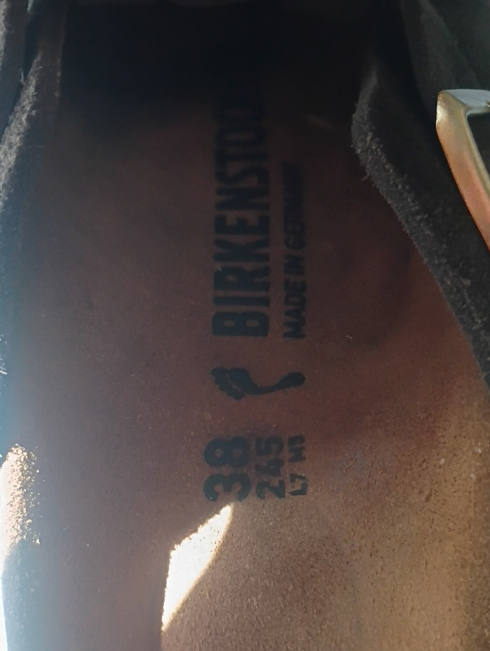Birkenstock Boston leather Clog in Dark Brown size 38 ladies 7 mens 5